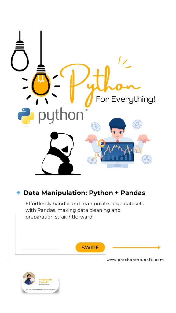 Data Manipulation: Python + Pandas