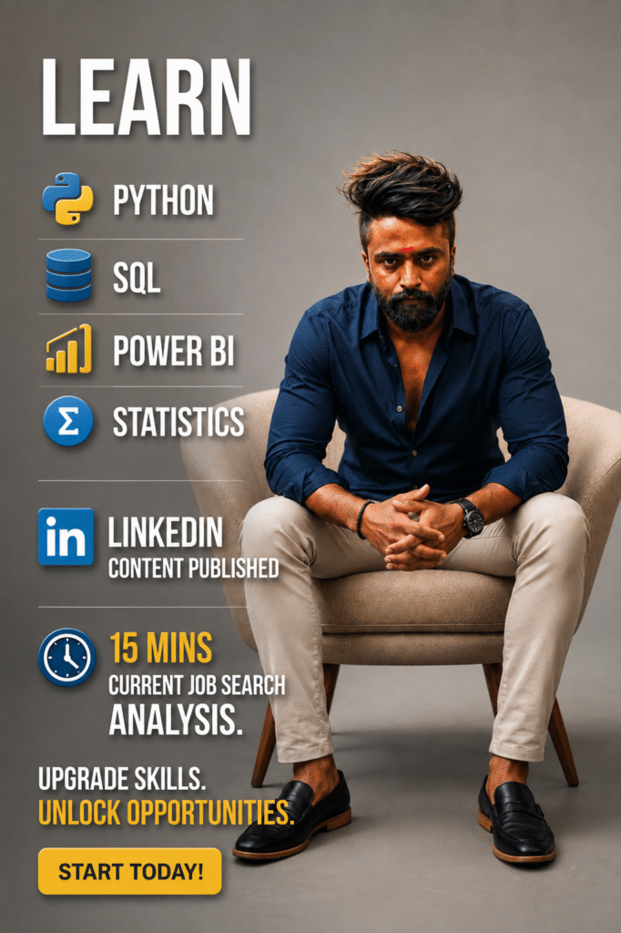 Prashanth Tunniki, Learn Skills, Unlock Opportunities
